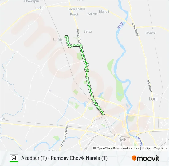 ML96 Bus Line Map
