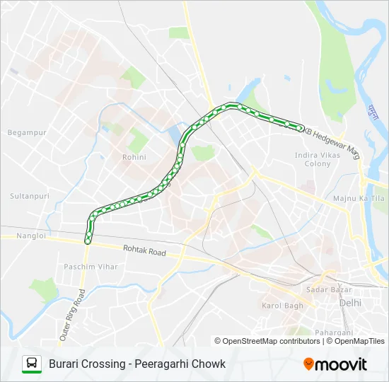 MC715 Bus Line Map
