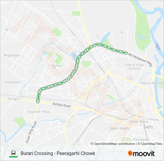 MC715 Bus Line Map
