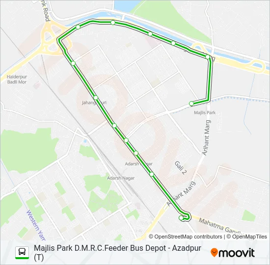 ML96STL Bus Line Map