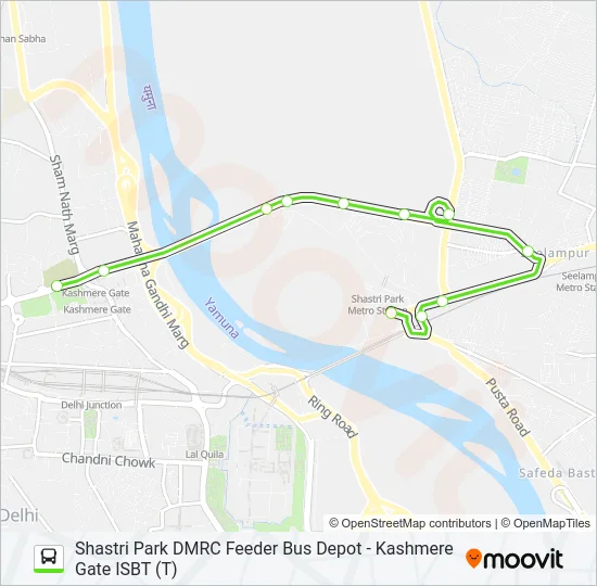 MC127STL Bus Line Map