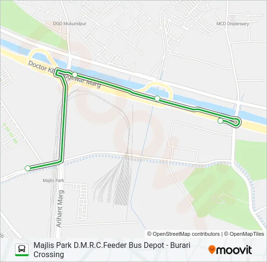 MC715STL Bus Line Map