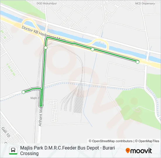 MC715STL Bus Line Map