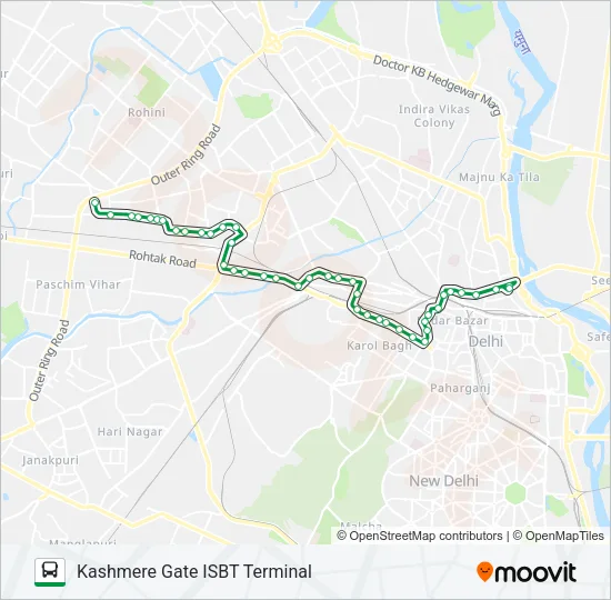 906 Bus Line Map