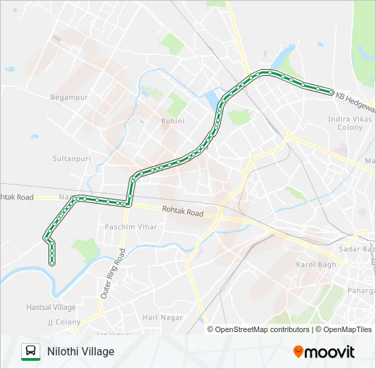 907 Bus Line Map
