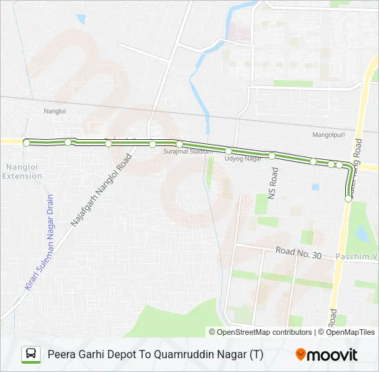 918 Bus Line Map