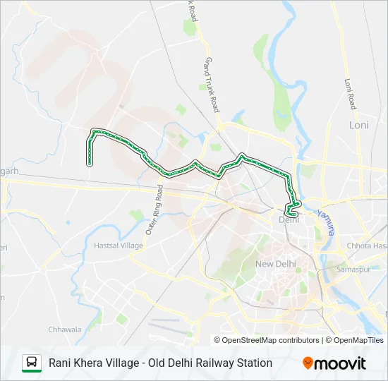 921 Bus Line Map