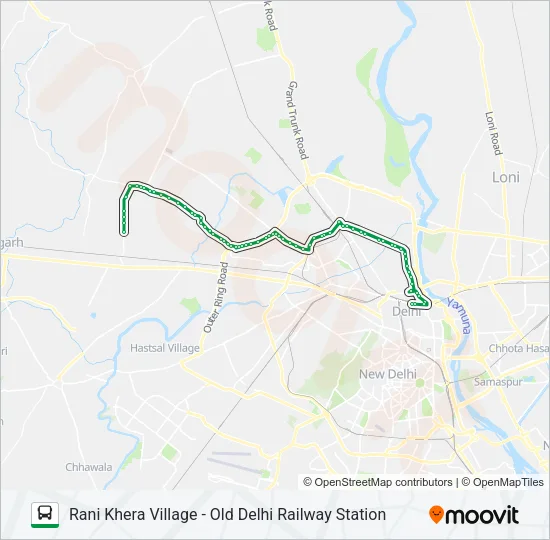921 Bus Line Map