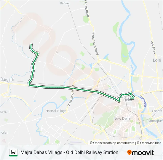 924 Bus Line Map