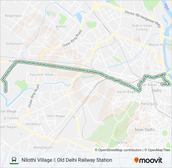 925 bus Line Map