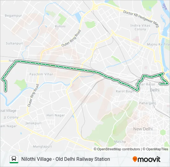 925 Bus Line Map