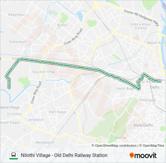 925 Bus Line Map