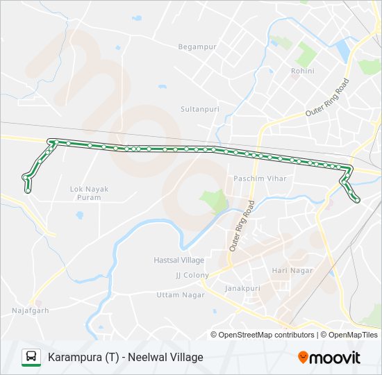 934 Bus Line Map