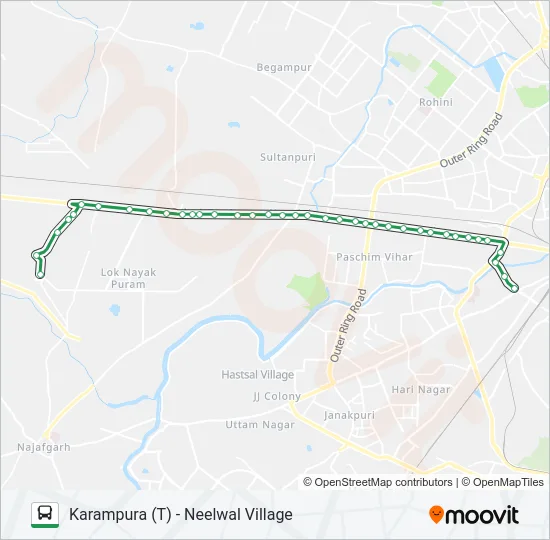 934 Bus Line Map