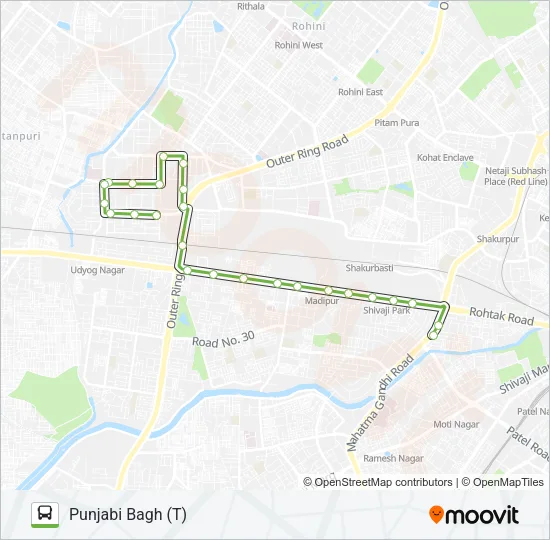 940 Bus Line Map