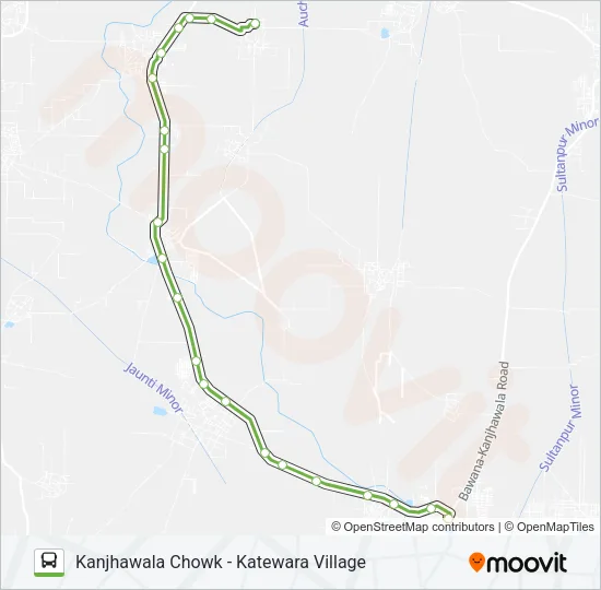941 Bus Line Map