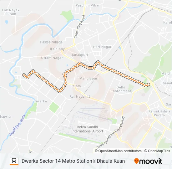 RL75A  Line Map