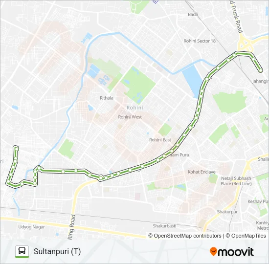 982 Bus Line Map