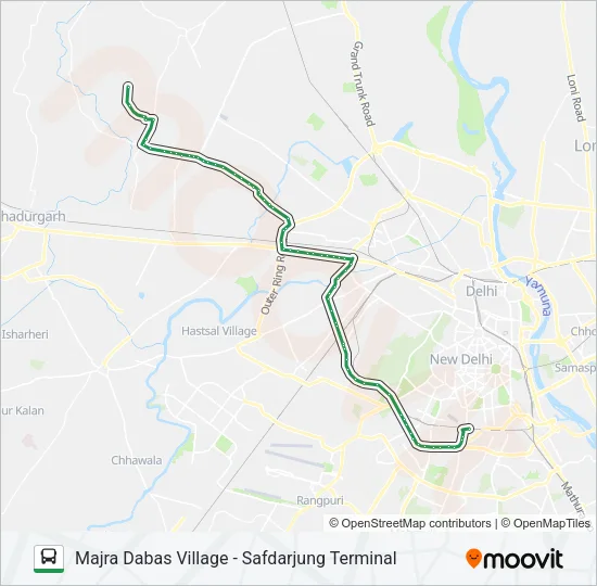 962SPL Bus Line Map