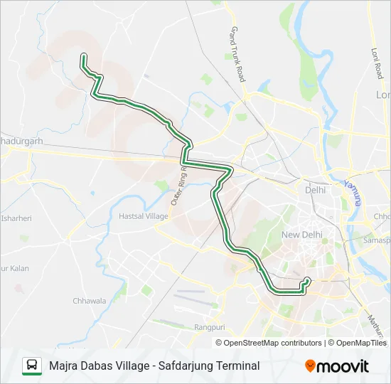 962SPL Bus Line Map