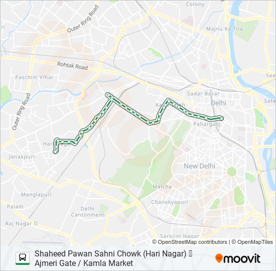 83 Route Schedules Stops Maps Ajmeri Gate Kamla Market Updated 83-route-schedules-stops-maps-ajmeri-gate-kamla-market-updated