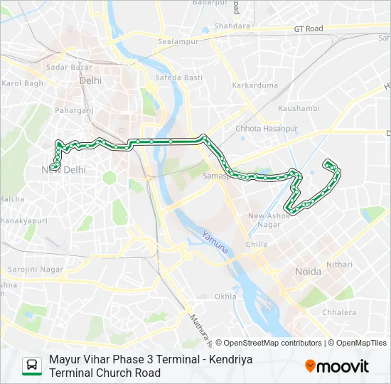378 Bus Line Map