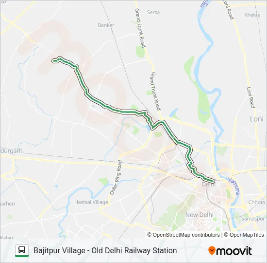 119 Bus Line Map