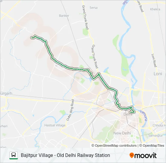 119 Bus Line Map