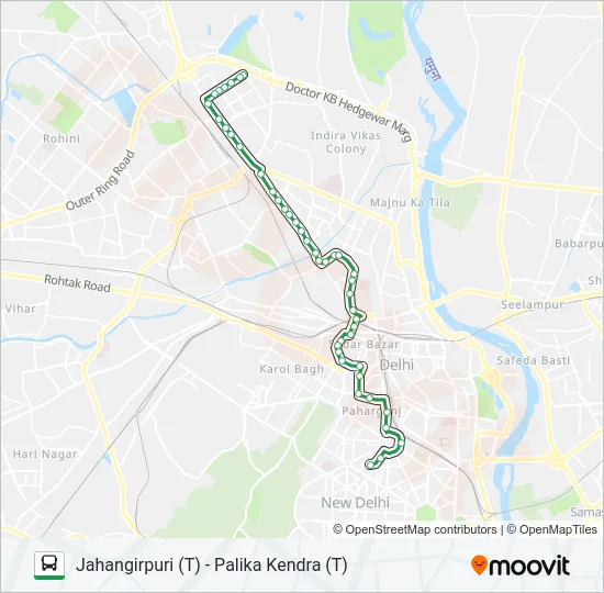 19 Bus Line Map