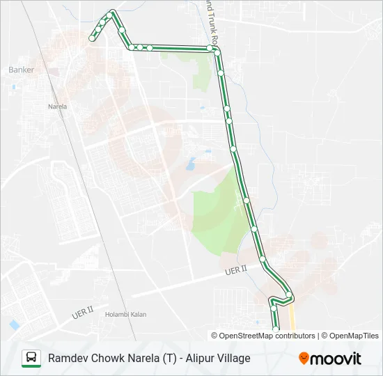 131 Bus Line Map
