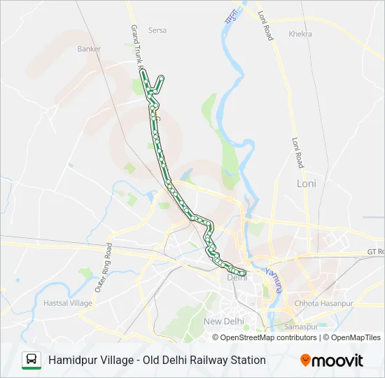 138 Bus Line Map