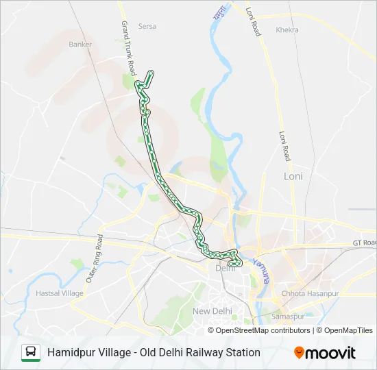 138 Bus Line Map