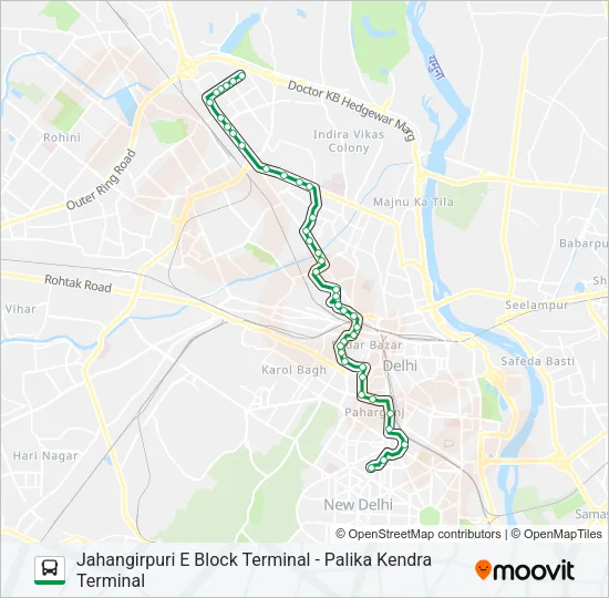 19A Bus Line Map