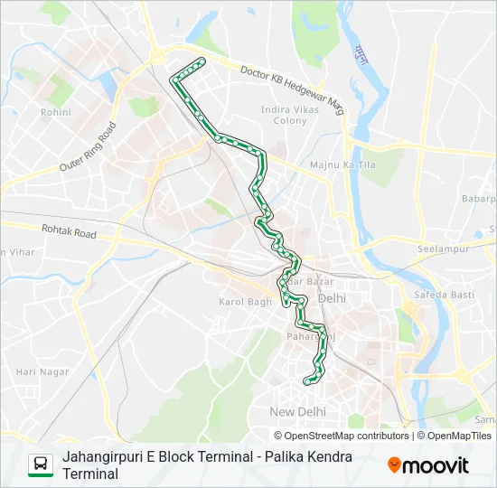 19A Bus Line Map