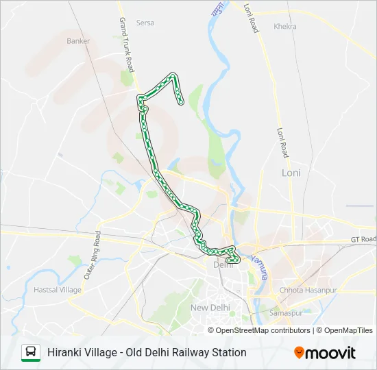 146 Bus Line Map