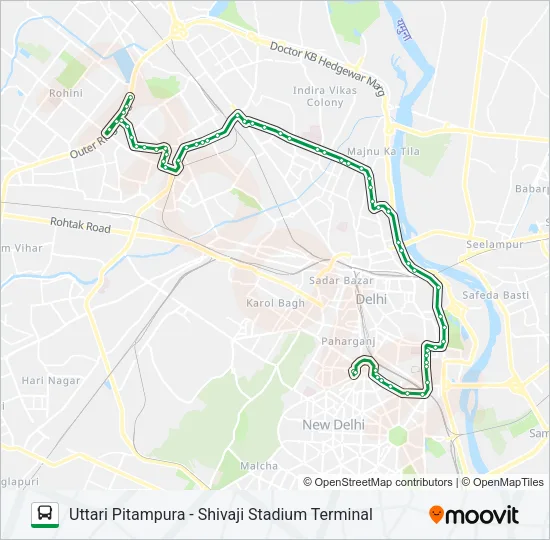 167 Bus Line Map