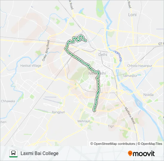 168 Bus Line Map