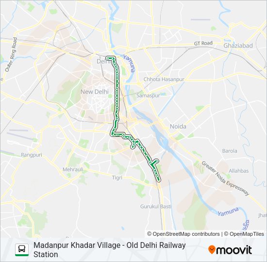 404 Bus Line Map