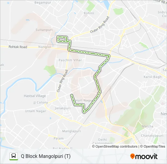 808 Bus Line Map