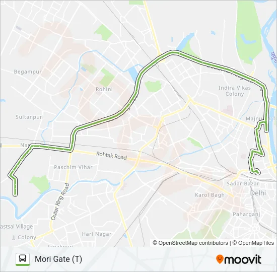 907 Bus Line Map