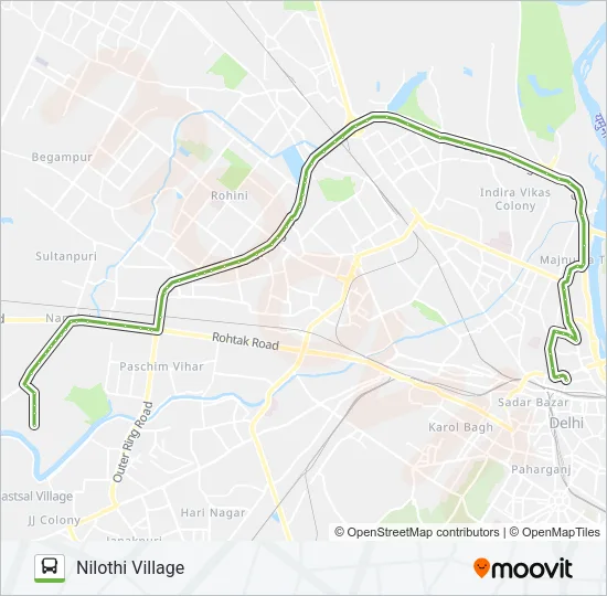 907 Bus Line Map
