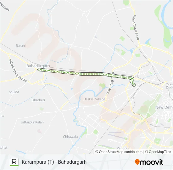 NCR Bus Line Map