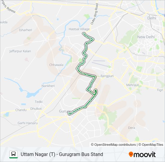 NCR bus Line Map