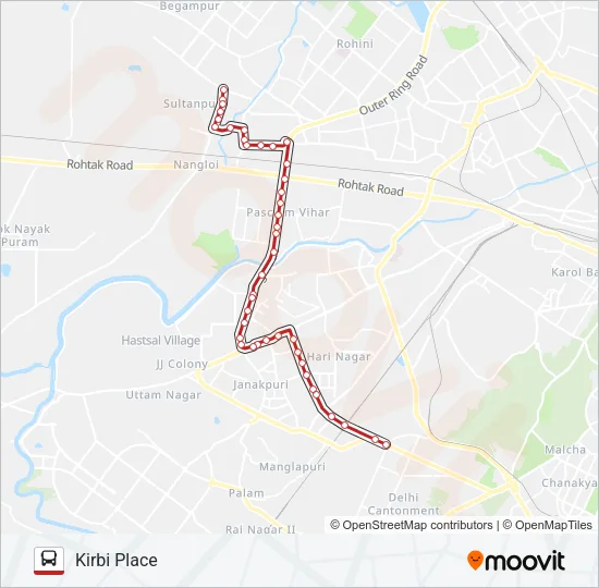AIR-06 Bus Line Map