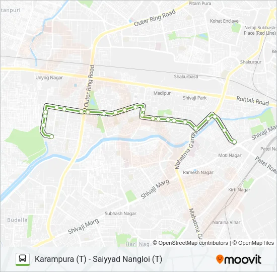 910 Bus Line Map