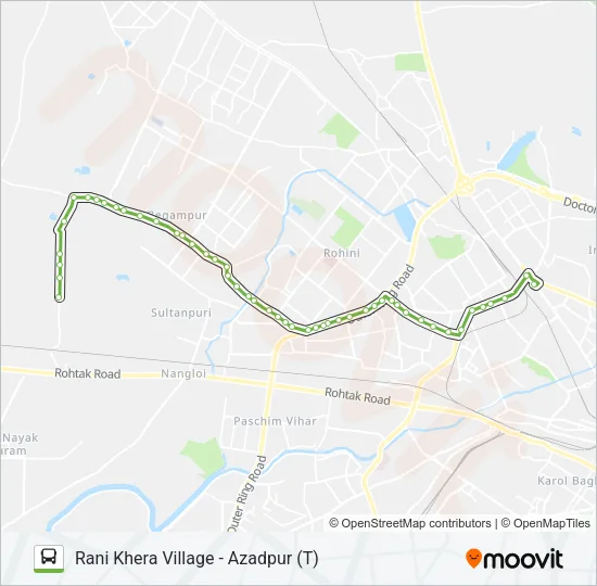 921 Bus Line Map