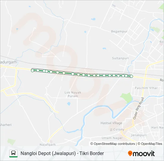 926 Bus Line Map