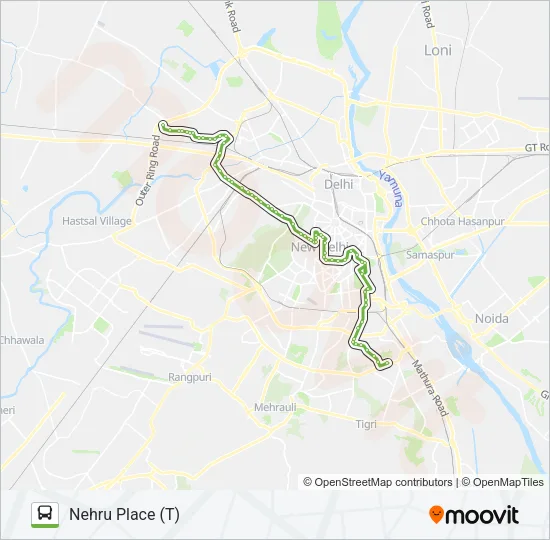 930 Bus Line Map