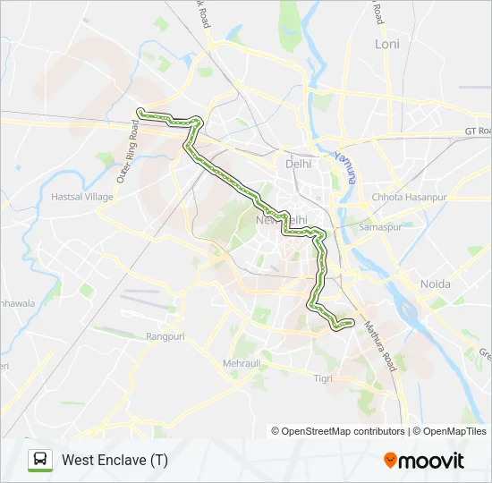 930 Bus Line Map