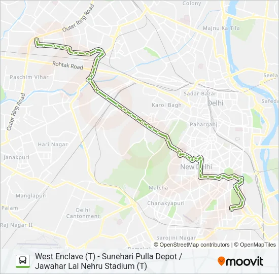 930 Bus Line Map